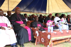 All the Bishops seated