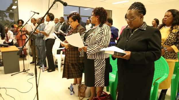 Catholic Members of Parliament during Mass at Parliament Buildings